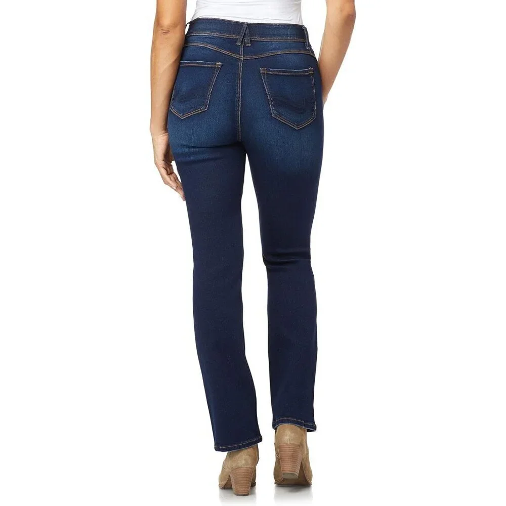 Bootcut Jeans Women Stretch Denim Sculpting Fit Casual Night Out